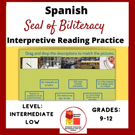 spanish seal of biliteracy 2018 test|spanish biliteracy test quizlet.